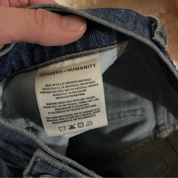 Citizens Of Humanity Mia Front Yoke Slim Jeans $238 - Picture 8 of 9